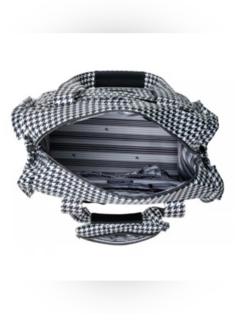 Lug Saunter & Sway Duffel & Pouch Set NWT. Micro Houndstooth - Picture 3 of 13